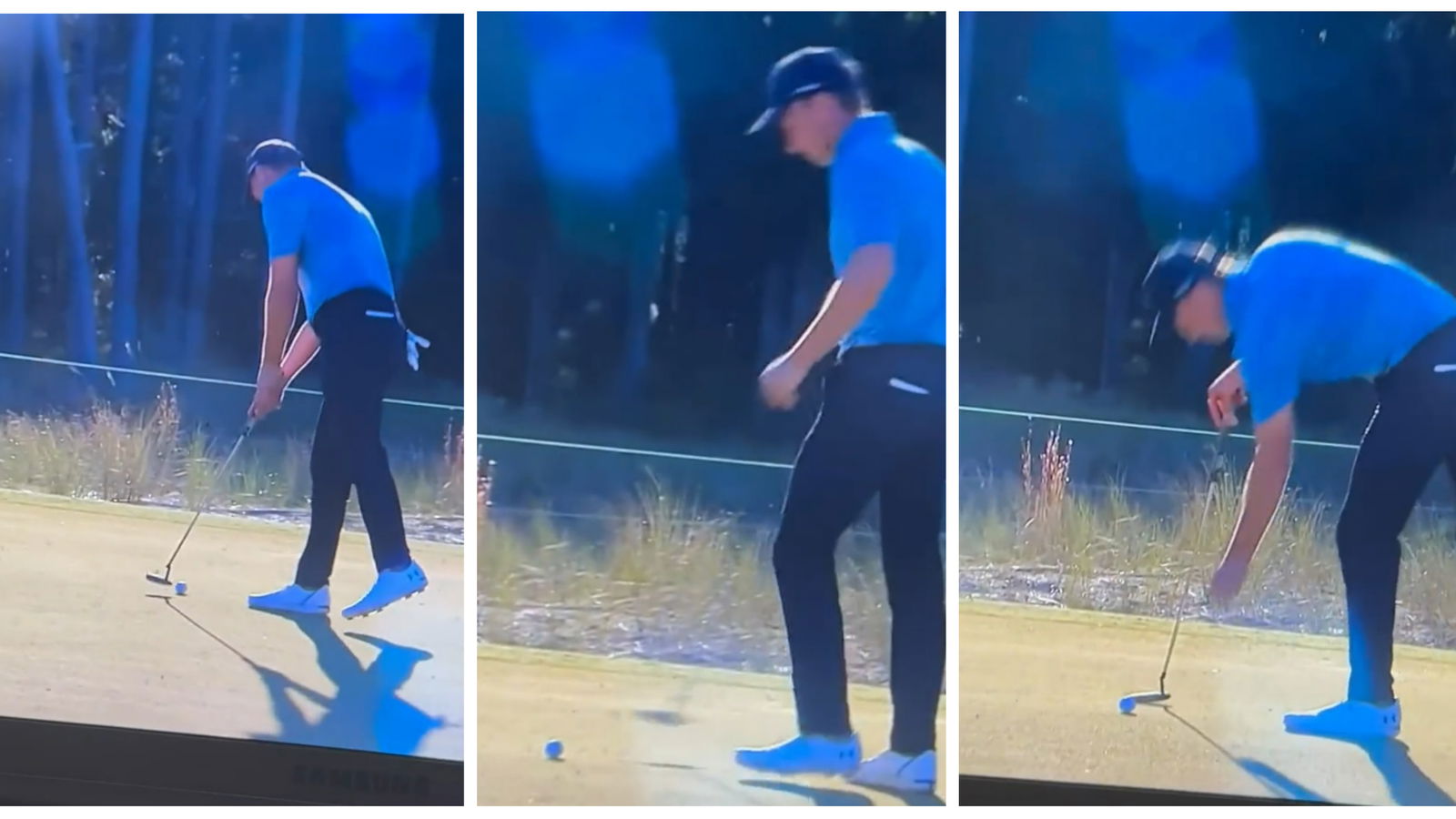 "Pathetic" Jordan Spieth ignores wife Annie's advice, misses 16-inch putt!